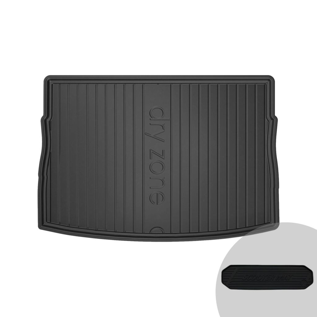 FROGUM Gummi Kofferraummatte Kofferraumwanne für Volkswagen Golf VI 2008-2016