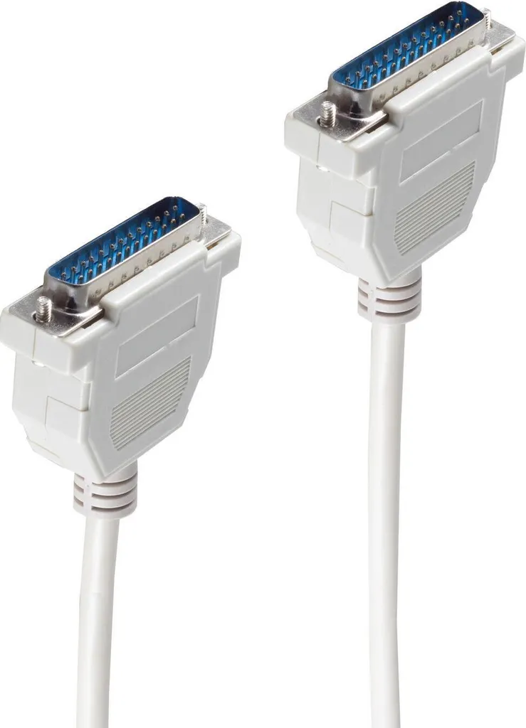 Câble de raccordement SUB-D 25 pôles 2x25 broches pour transfert de données