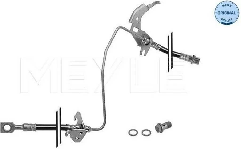 Flexible de Frein Arrière pour Opel Zafira B, Astra H et Passat