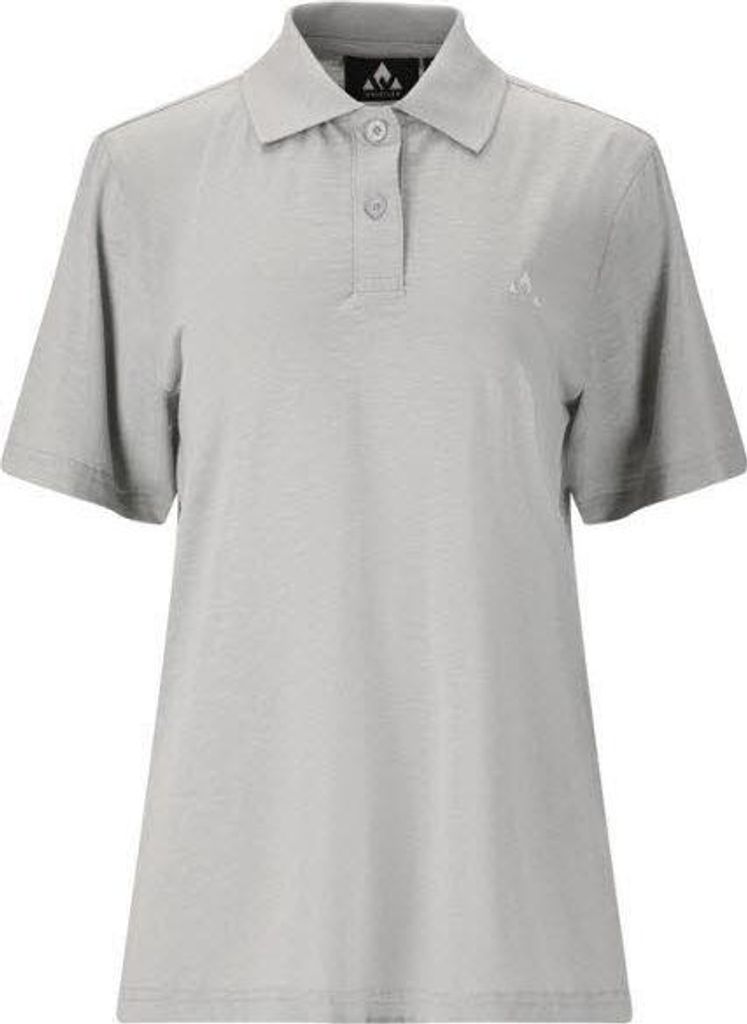 Whistler Vale W S-S Polo Damen Polohemd Grau 46