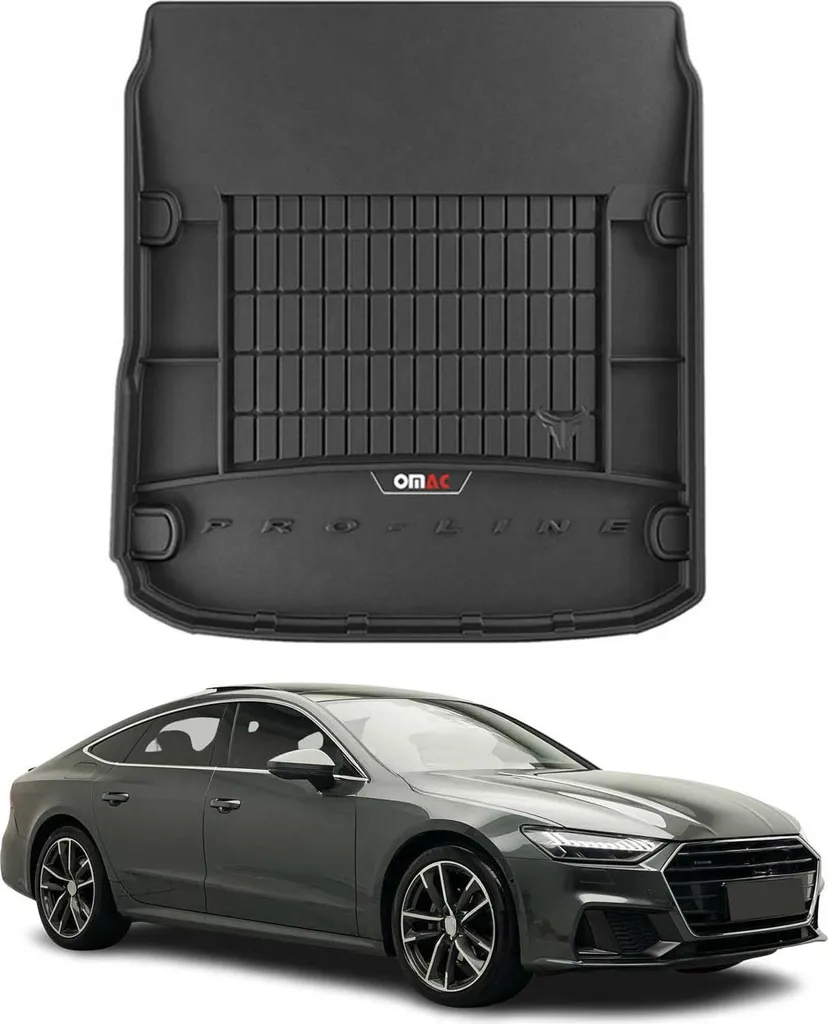 OMAC Vasca Baule Audi A7 C8 Sportback - Gomma All-Weather 2018-2025