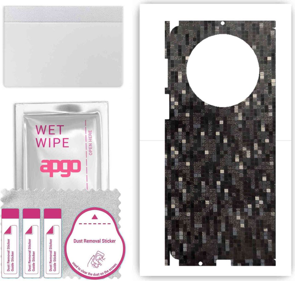 apgo Rückseite + Seiten Schutzfolie, Skin, kompatibel mit Huawei Mate X3, Hinten Displayschutzfolie aus Vinylfolie, kratzfest, einfache Montage - ...