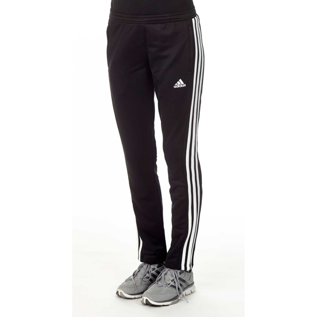 Adidas T16 Team Sweat Hose Damen Schwarz Weiss AJ5390