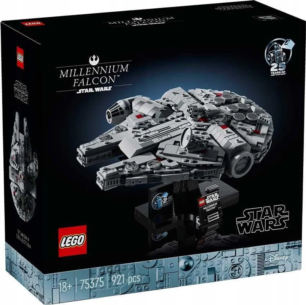 LEGO Star Wars 75375 : Le Faucon Millenium Idéal pour Manque de Place