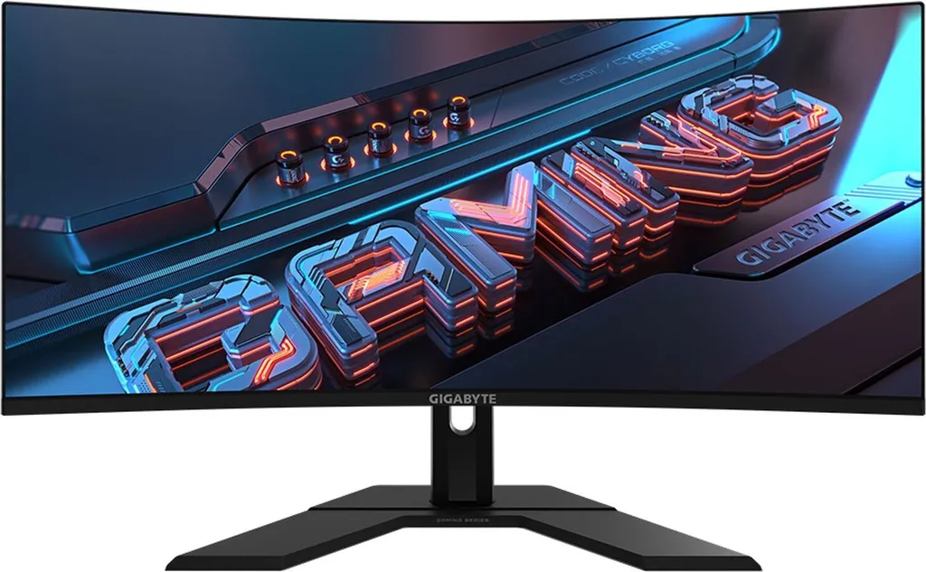 Écran Gaming 34 Pouces Gigabyte G34WQC Idéal pour Multitâche et Jeu