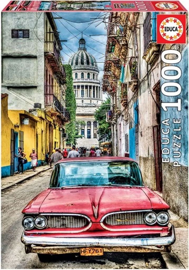 Puzzle 1000 pièces évasion Cuba pour détente et décoration murale