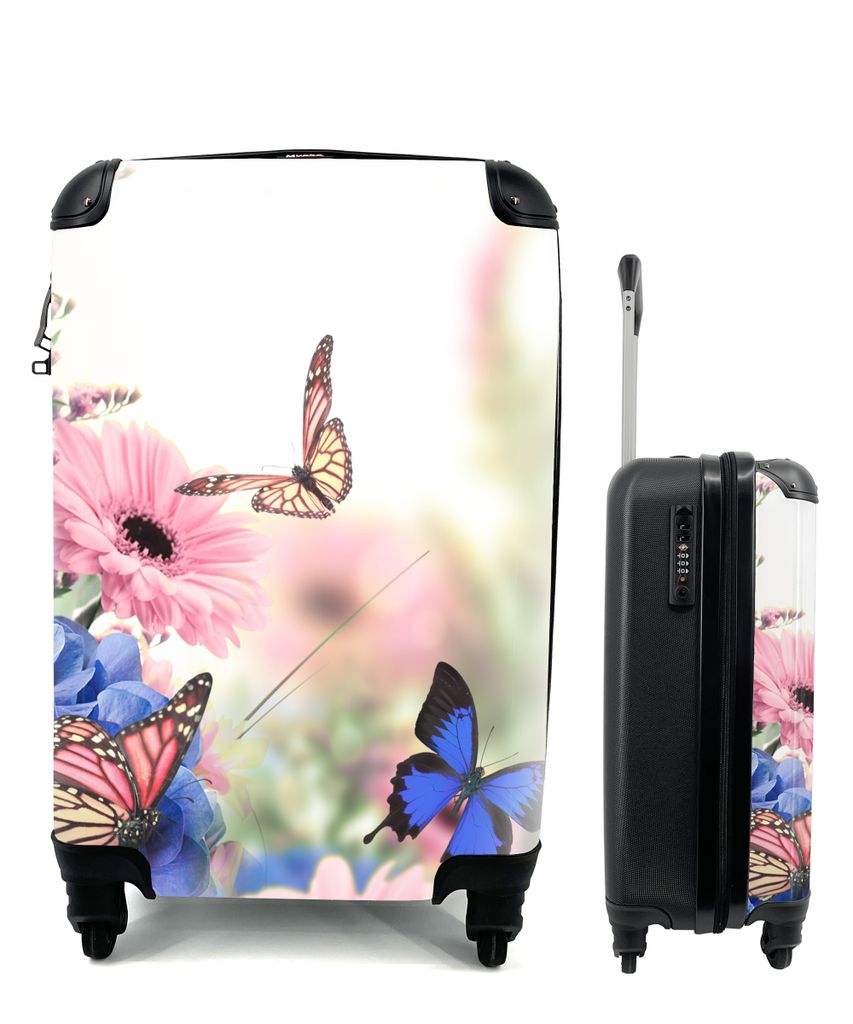 MuchoWow® Koffer Handgepäck Trolley Rollkoffer Kleine Produktbild 