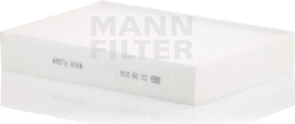 Filtre d'habitacle MANN-FILTER CU 28 016 pour une filtration optimale