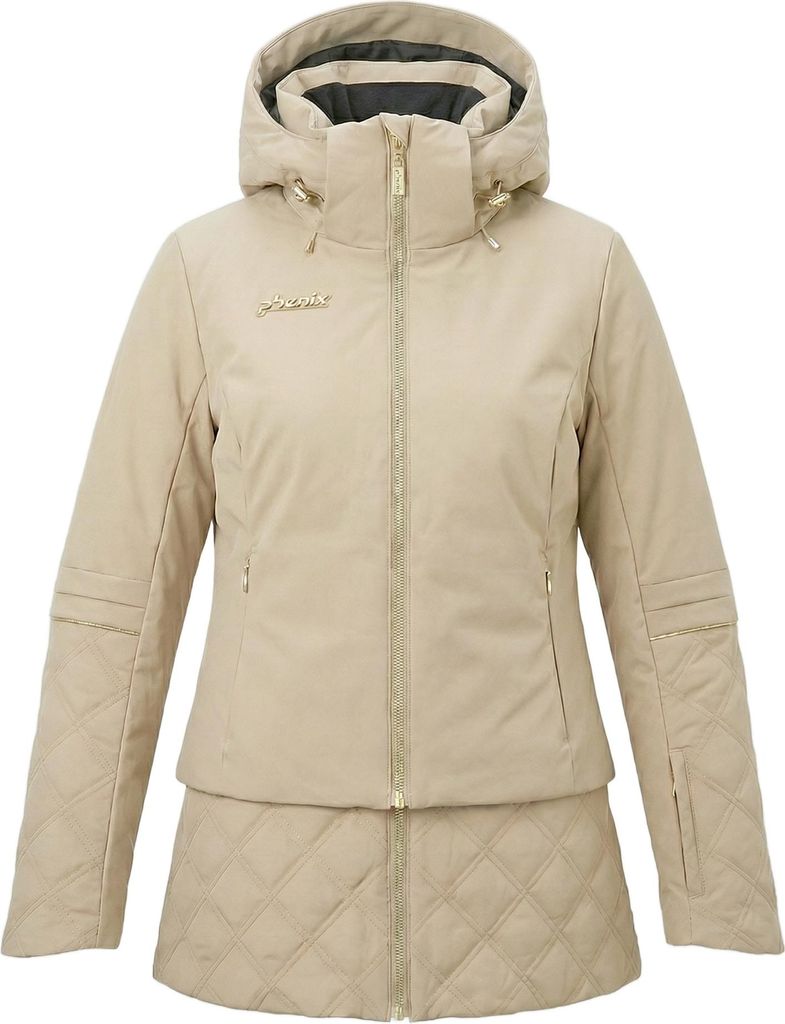 Damen Skijacke Phenix 2way Länge beige Größe: M Produktbild 