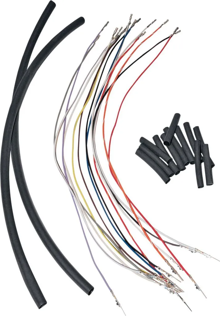 Faisceau Électrique Extension de Guidon 8" pour Moto H-D 07-13 Noir