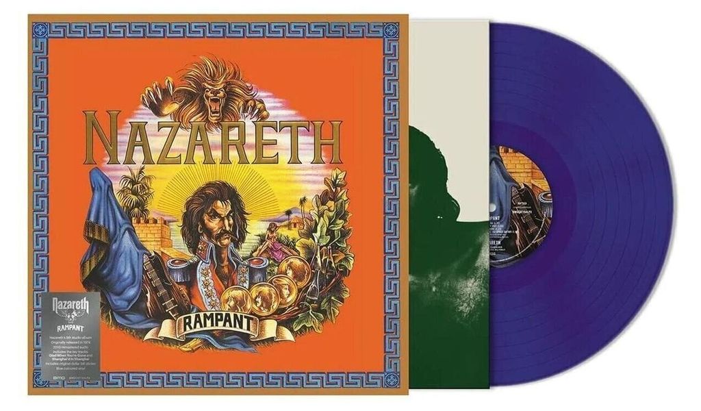 Nazareth - Rampant (Reissue) (Cover Blue Coloured) (LP)