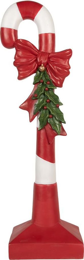 Clayre & Eef Dekoracja świąteczna laska cukrowa 25x18x83 cm Zdjęcie produktu 