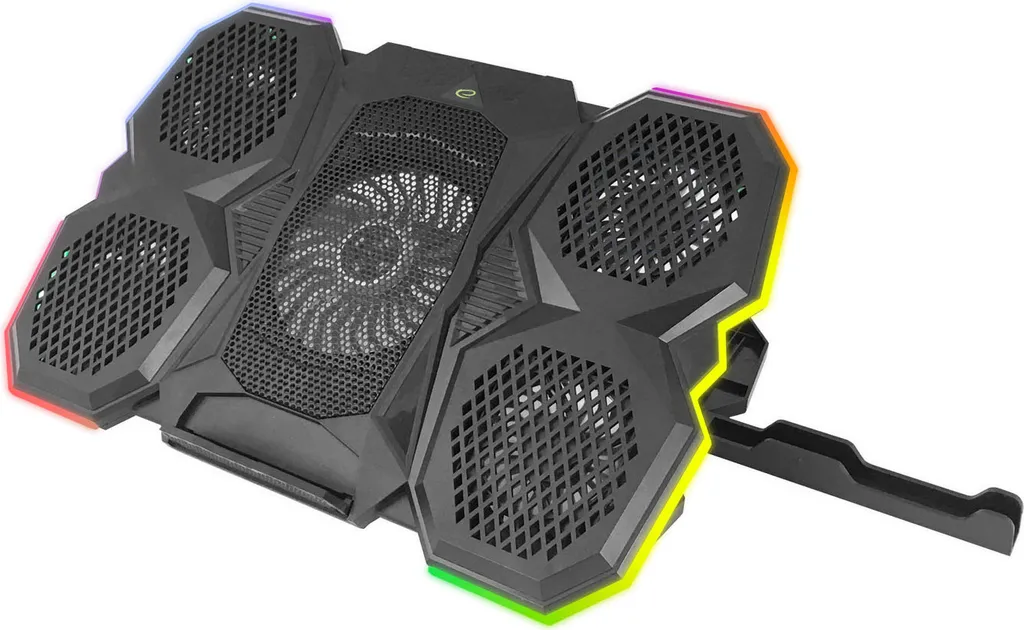 Éviter la surchauffe PC : support Esperanza EGC107 noir 2600 tr/min efficace