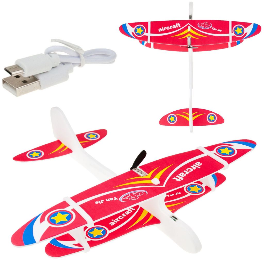 Polistirolo volante aereo schiuma Usb motore ricaricabile Immagine del prodotto 