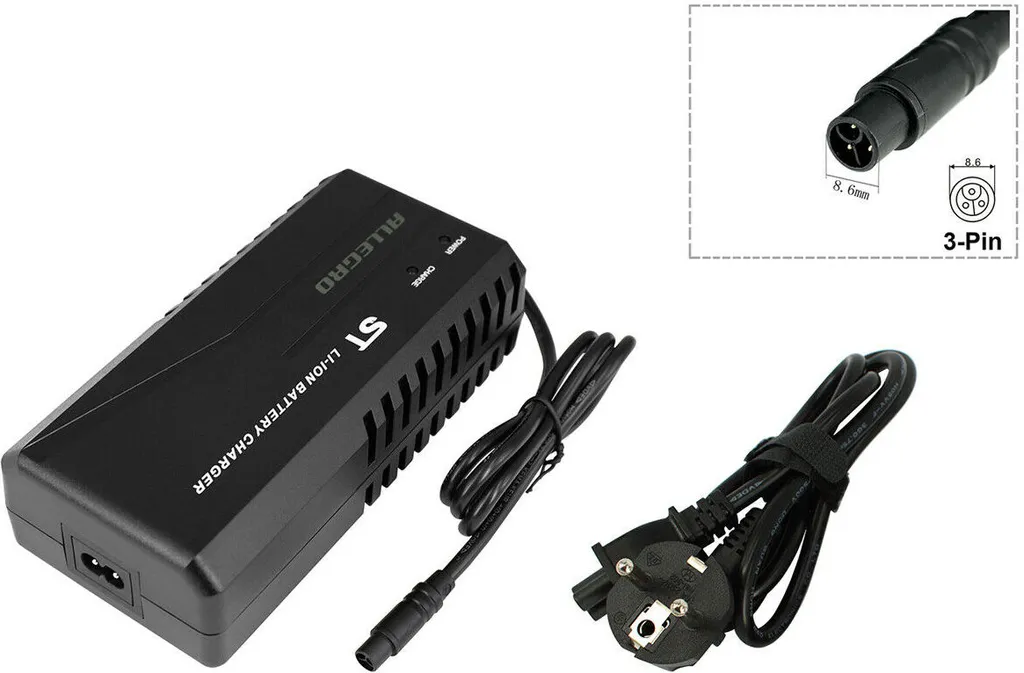 Alimentation 48V pour Vélo Électrique et Trottinette Prise 3 Broches 2.5A