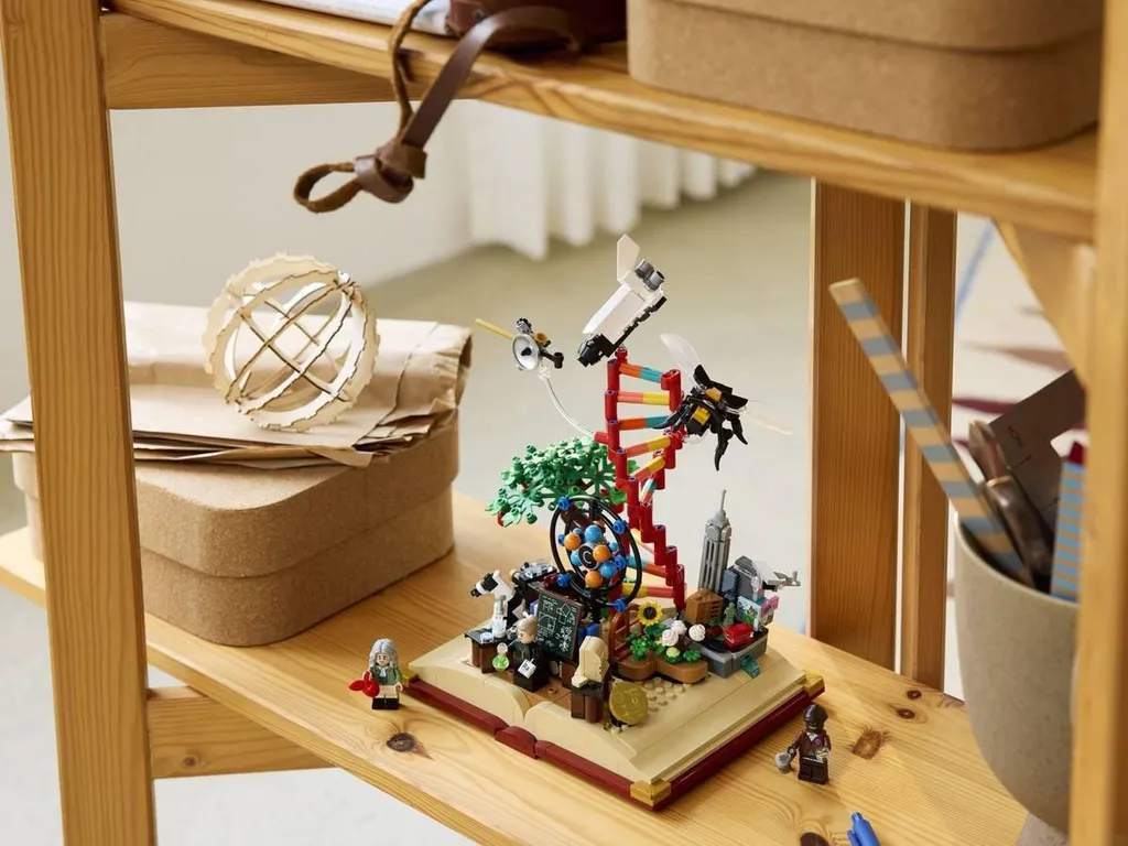 Projet Créatif Adulte LEGO 21355 L'Origine du STEM pour Détente et Déco - 12