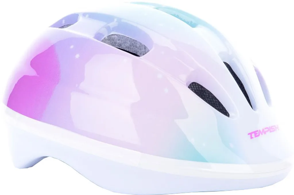 Casque de protection sport polyvalent fille violet RAYBOW de taille S