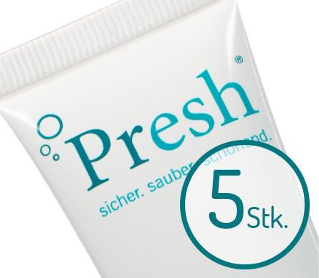 Presh Gel Zahnersatz-, Gebissreiniger Akt 5 Produktbild 