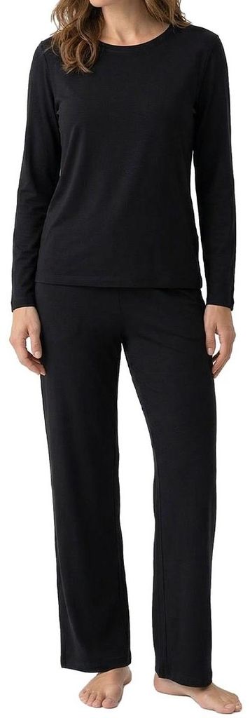 JOOP! Cosy Schlafanzug Set aus Langarm-Shirt und langer Hose, Hose mit bequemem Gummibund, Elastisches Material für hohen Komfort