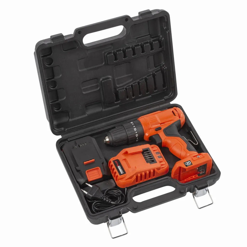 Perceuse à percussion sans fil 20V Dual Power 3 en 1 complète et robuste - 10