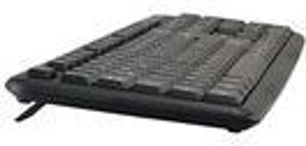 Equip Kabelgebundene USB-Tastatur Schwarz, Deutsch - 105 Tasten, Soft-Touch, 1,35 M Kabel, Plug & Play