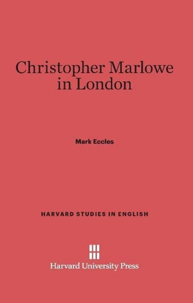 Christopher Marlowe in London