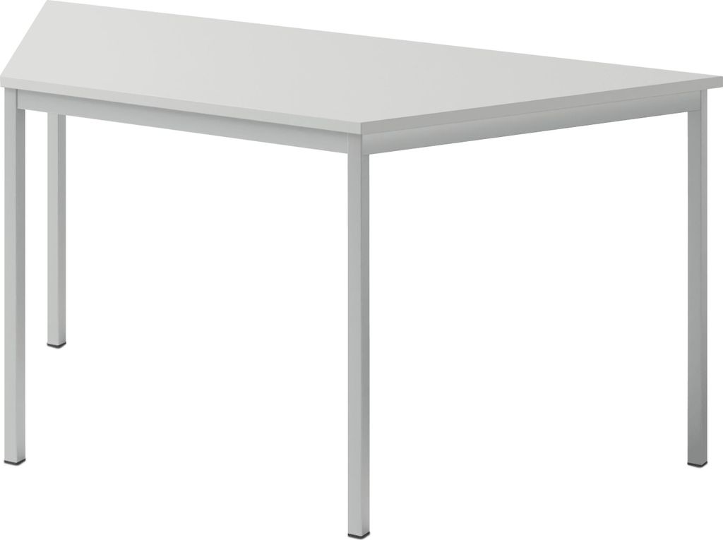 Schultz Trapeztisch 160 x 80 x 75 cm E1-Dreischichtfeinspanplatte