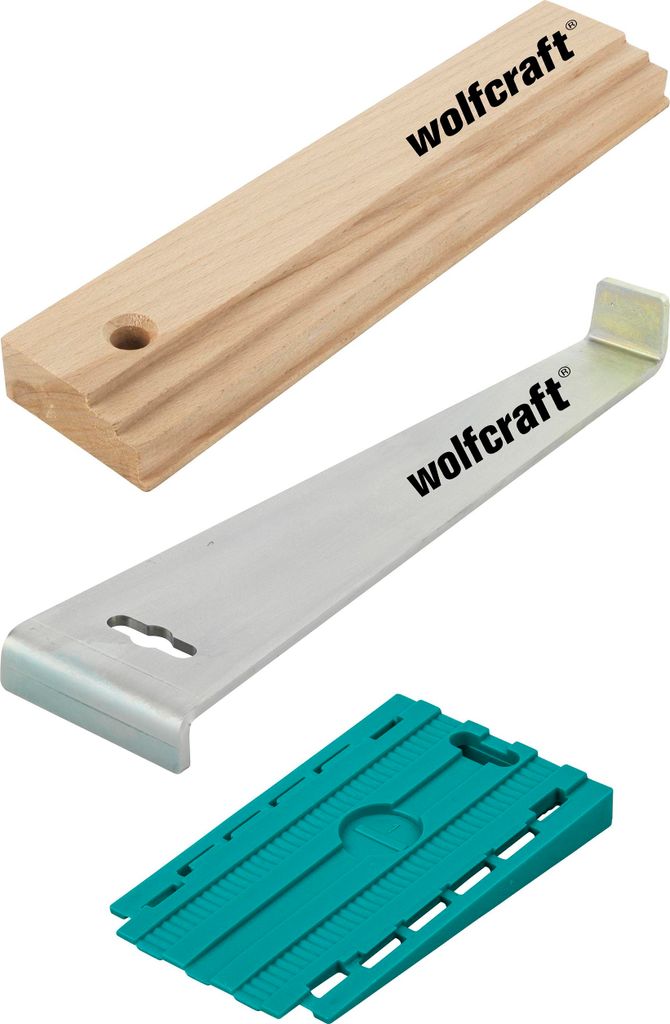 wolfcraft Verlegeset zum Verlegen von Laminat- und Produktbild 
