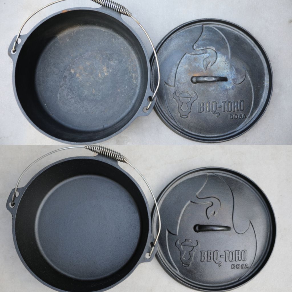 BBQ-Toro Dutch Oven Pflege Set | mit DOPFWUNDER + DOPFHELD Produktbild 2