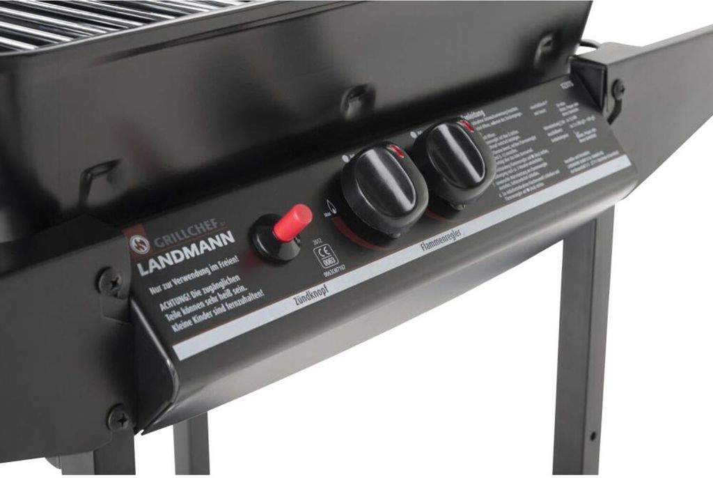 Landmann GRILL CHEF Gasgrill / Gasgrillwagen 93 x 52 cm Produktbild 3