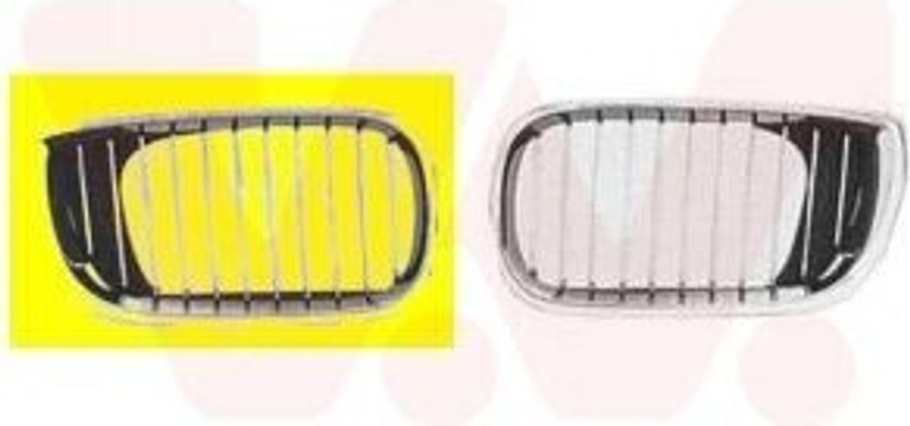 VAN WEZEL 0649516 - OE 5113 7042 962 Kühlergrill, rechts für 3er (E46)