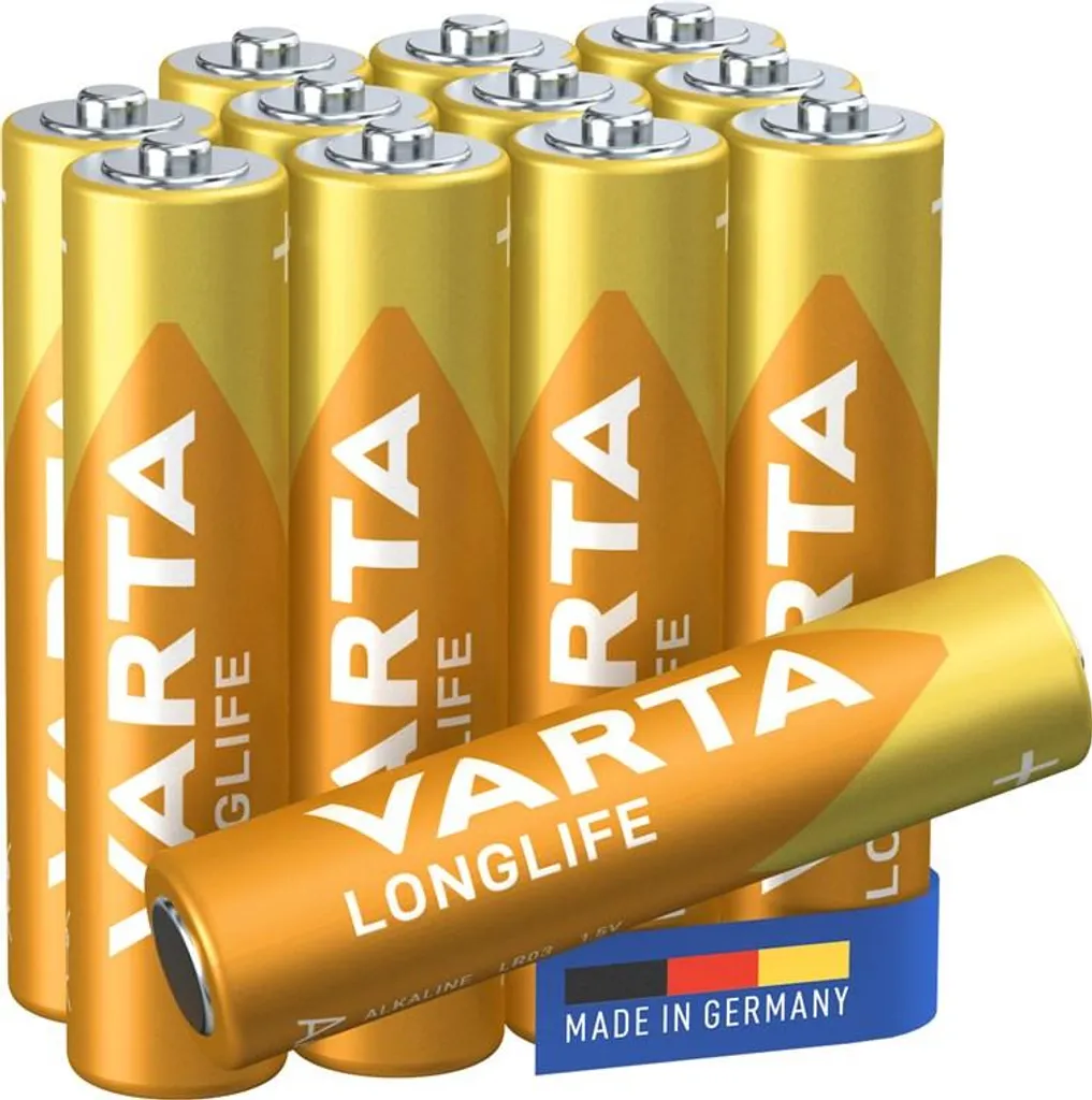 Piles AAA Varta Longlife 40877 - Fini les Pannes avec ce Pack de 24
