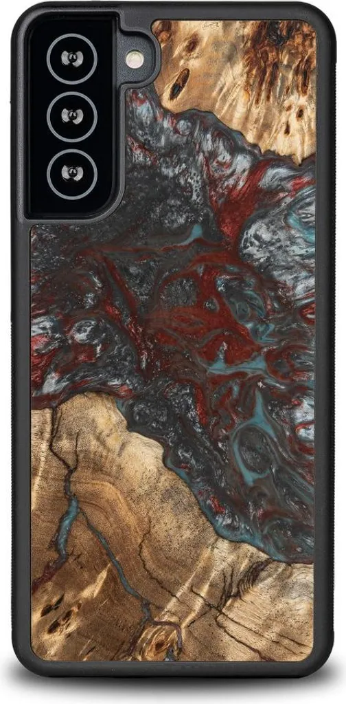 Cover Bewood Samsung Galaxy S21 Plus Pluto - Legno e Resina Unica