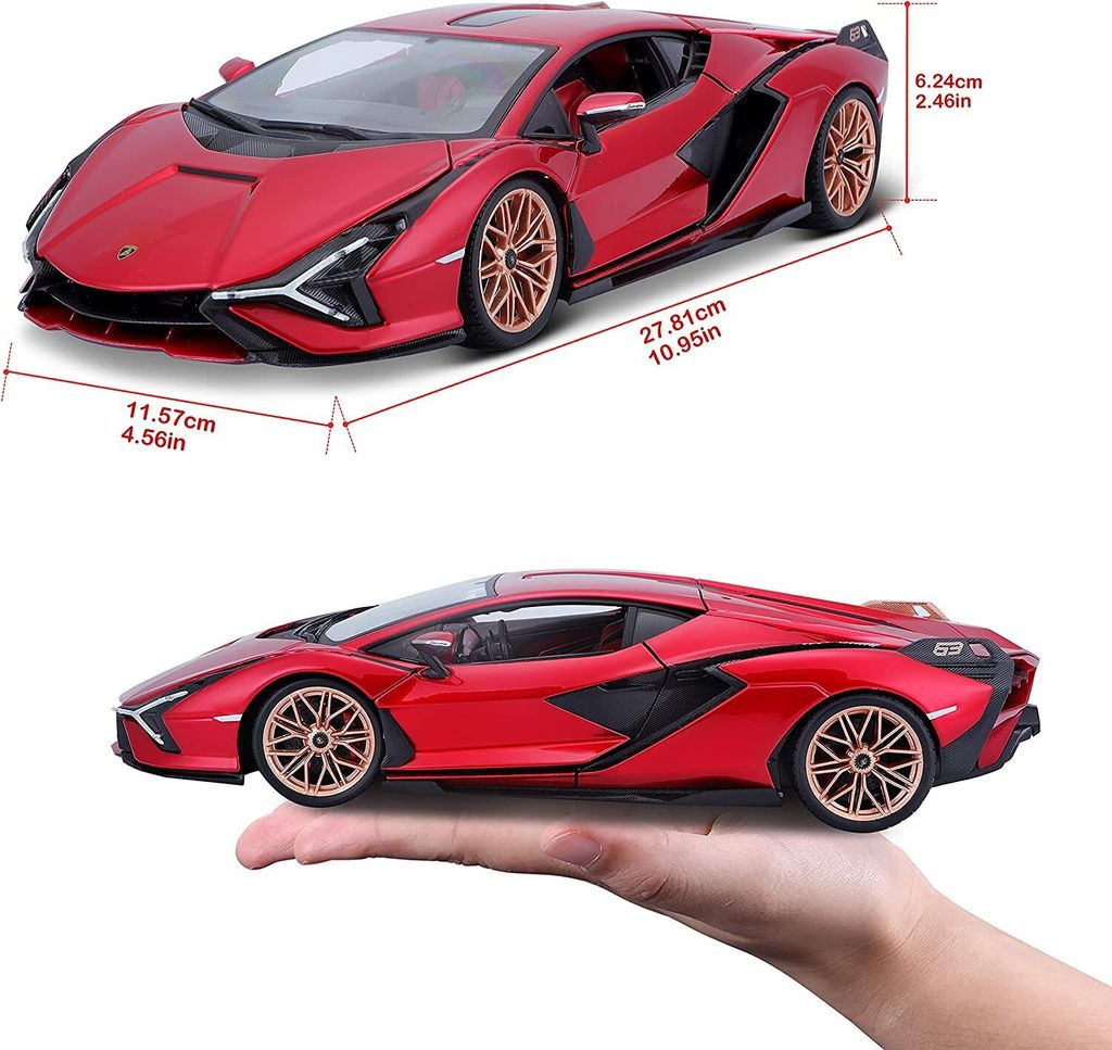 Bburago 18-11046 - Modellauto - Lamborghini Sian FKP 37 Produktbild 6