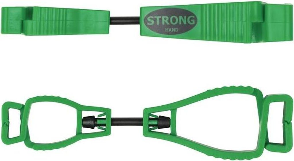 Handschuh-Clip Kunststoff grün