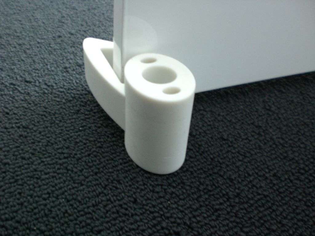 Türstopper Doorstop Türfeststeller Stopp & go grauweiß Produktbild 