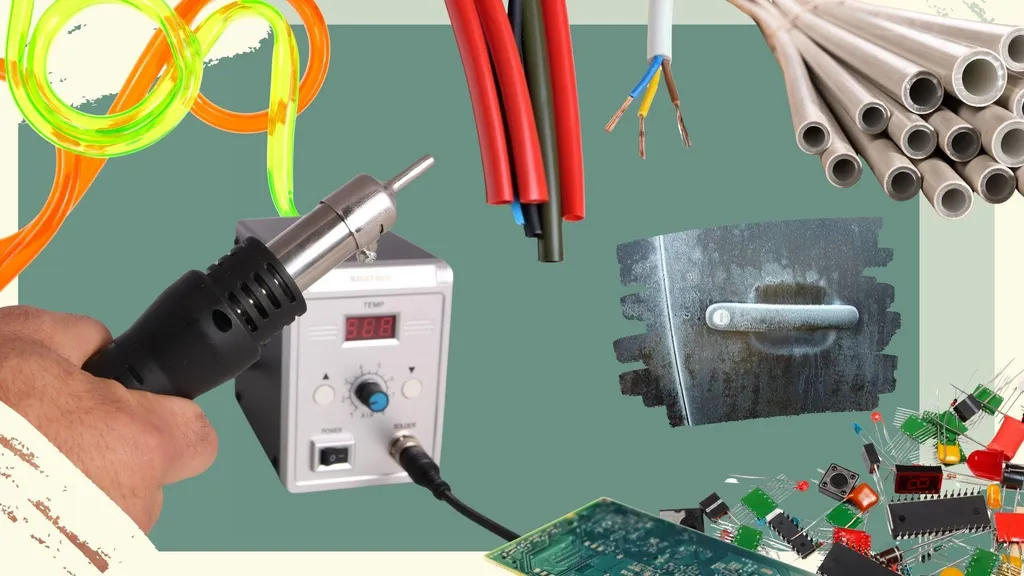 Solution soudure plastique efficace : station air chaud 700W réglable - 8