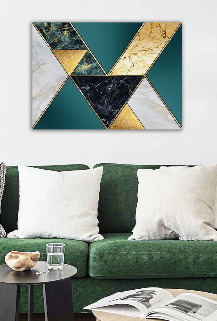 Wallity, 1487577176- TCR1775, Colorato, Quadri su tela, 50 x 70 cm, 100% tela