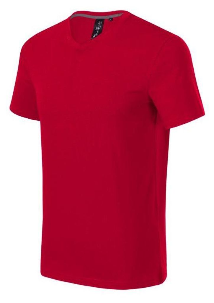Malfini - T-Shirt für Herren, V-Ausschnitt PP10193 (XXL) (Weinrot)