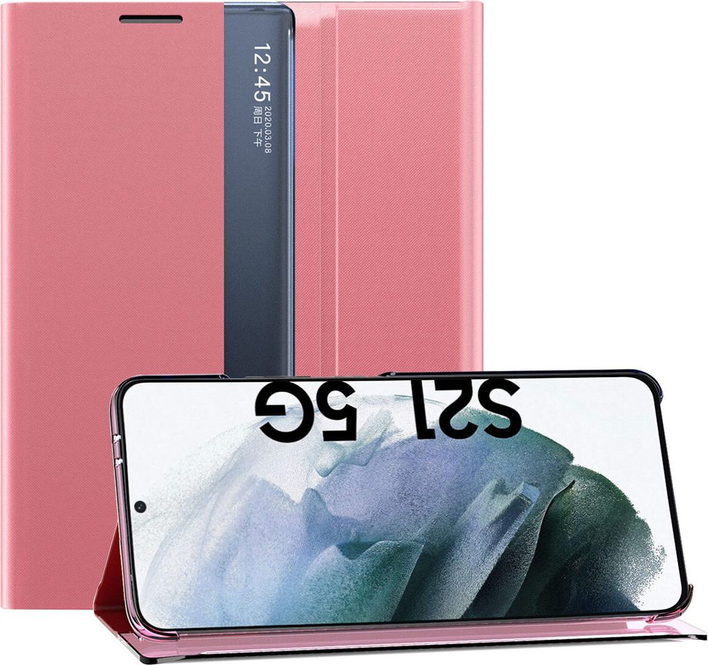 Etui Samsung Galaxy S21 FE 5G, étui mince en cuir avec Image du produit 