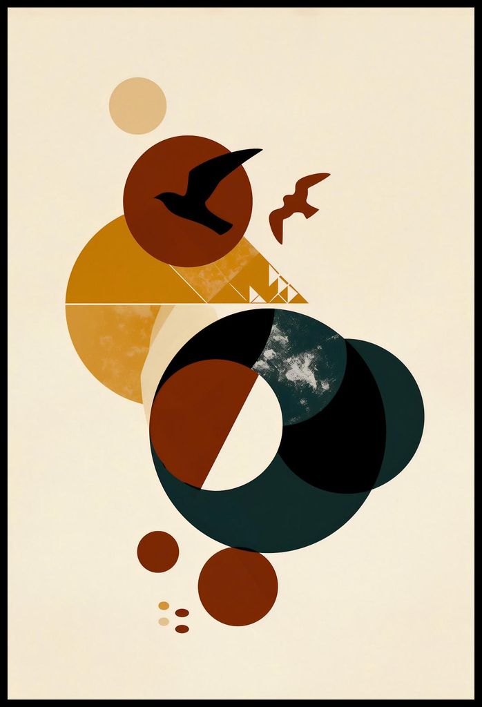 Plakat 61x90,5cm Kosmische Migrationen