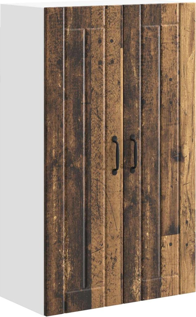 vidaXL Küchenschrank Lucca Altholz 60 x 31 x 100 cm Holzwerkstoff