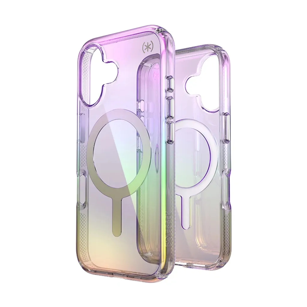Coque MagSafe iPhone 16 Speck Presidio2 Lux Antichoc 4m Amazing Purple