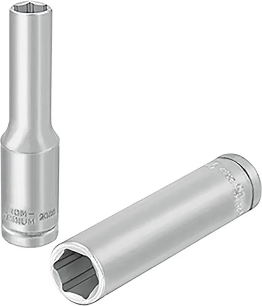 Bussola Lunga 7mm 1/4" - Super Prezzo per Acciaio CrV Professionale