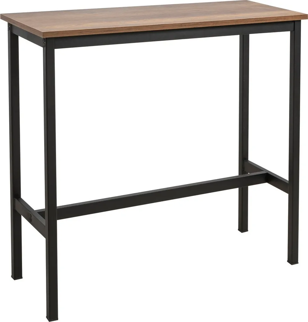 Petite table de bar noire Mola 100 solution gain de place pour studios
