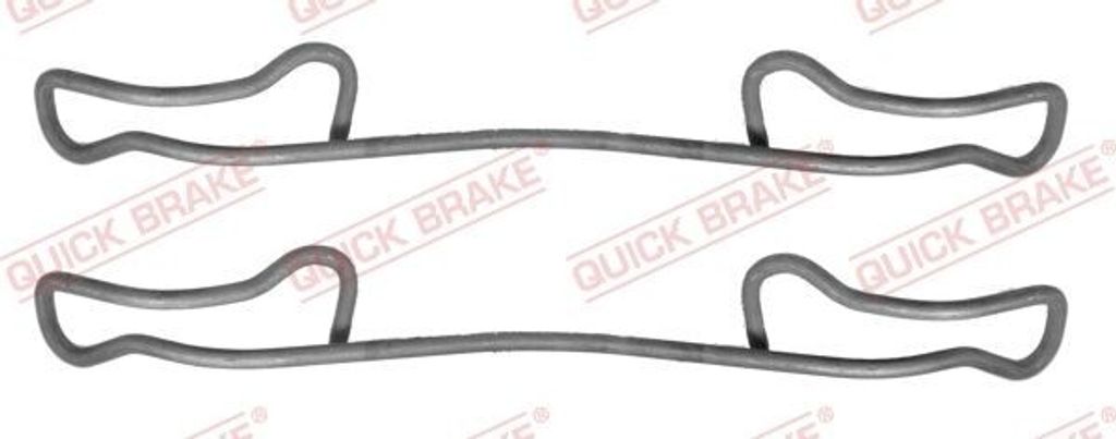 QUICK BRAKE 109-1200 Zubehörsatz Scheibenbremsbelag Hinten für VW LT 28-46 II Kastenwagen (2DA, 2DD, 2DH) LT 28-35 II Bus (2DB, 2DE, 2DK)