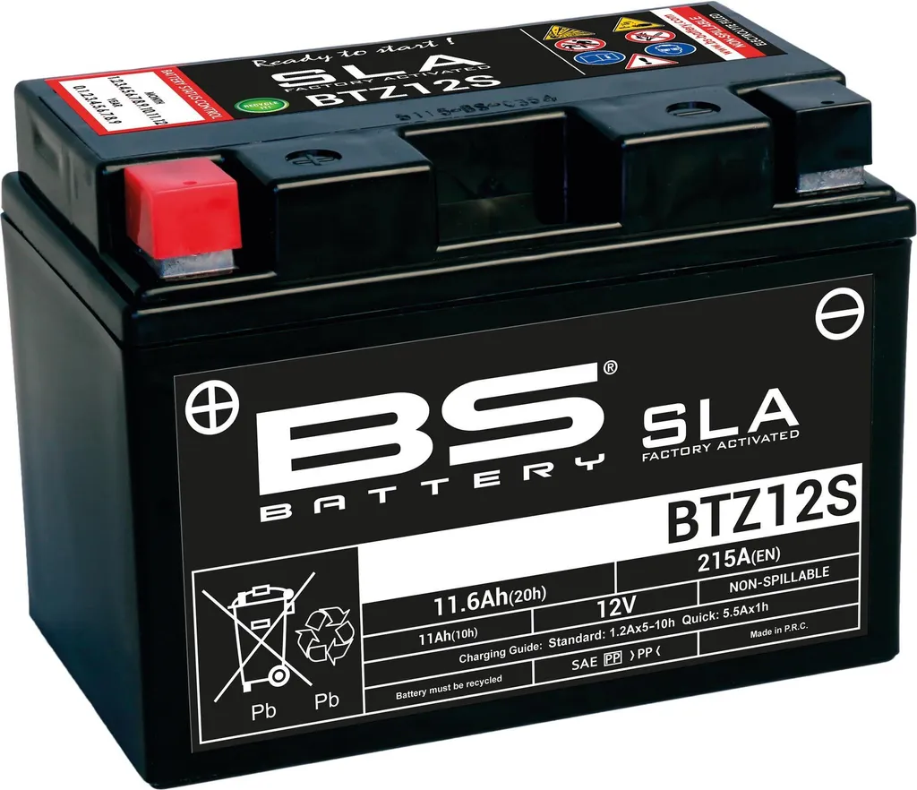 Problemi di Accensione Moto? Risolvi con BS-BATTERY BTZ12S YTZ12S