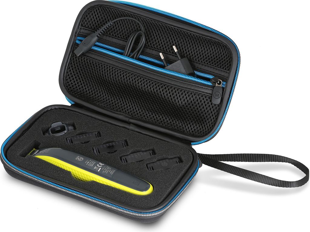 Wicked Chili Tasche für Philips OneBlade Rasierer, Aufsätze und Ersatzklingen, One Blade Tasche Trimmer Reisetasche Schutzhülle Case Etui (Zubeh...