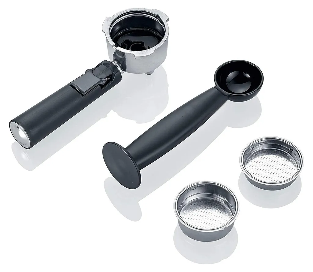Machine à piston expresso Graef ES402 compacte en inox avec chauffe rapide - 10