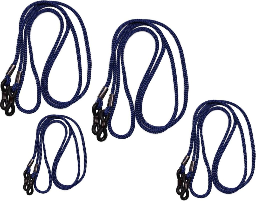 Cordoncino per occhiali – set da 4 pezzi, blu Immagine del prodotto 